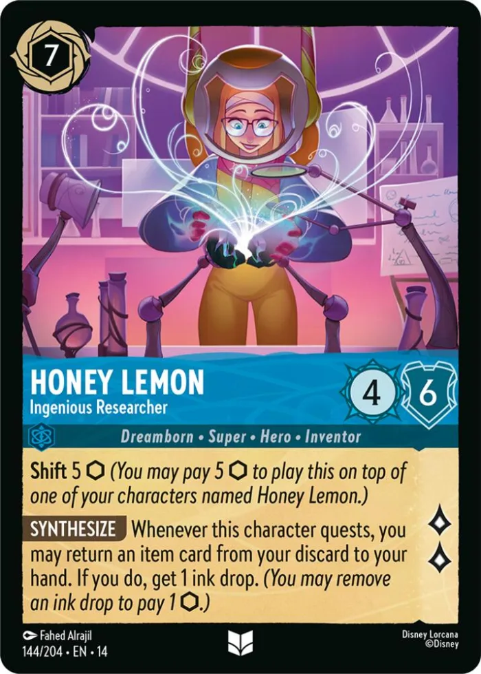 Honey Lemon Hyperia City card