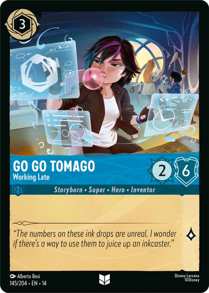 Go Go Tomago Hyperia City card