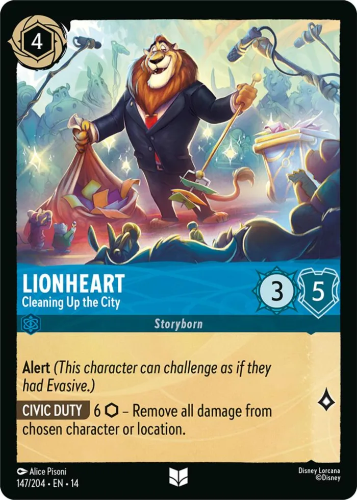 Lionheart Hyperia City card