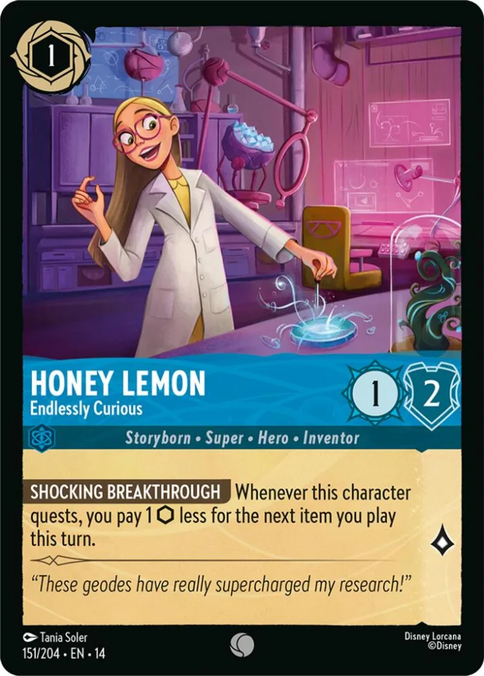 Honey Lemon Hyperia City card