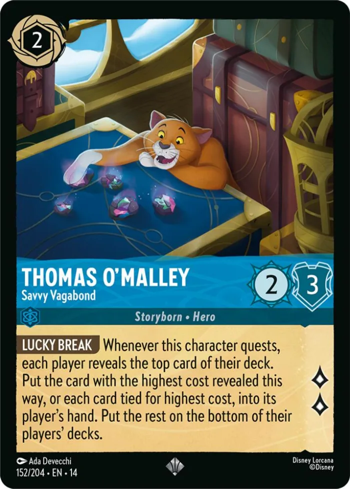 Thomas O'Malley Hyperia City card