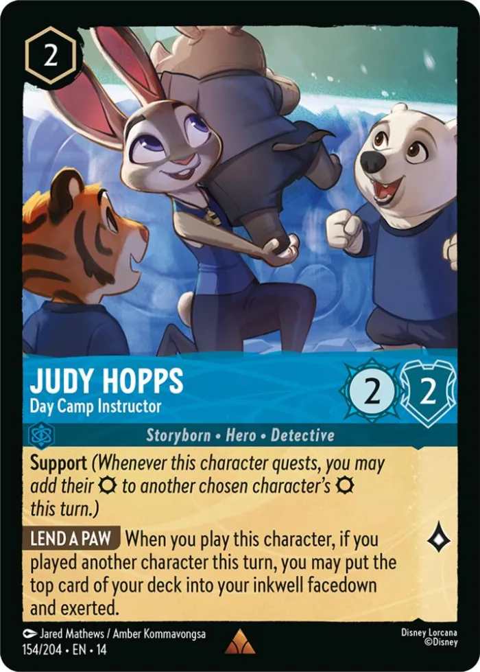 Judy Hopps Hyperia City card