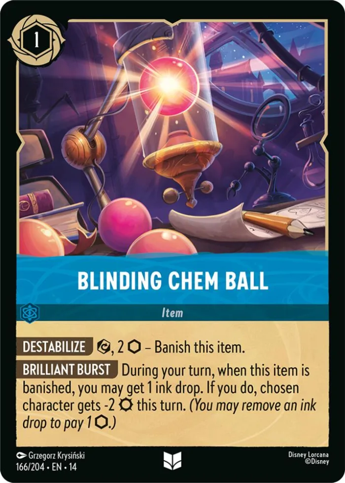 Blinding Chem Ball Hyperia City card