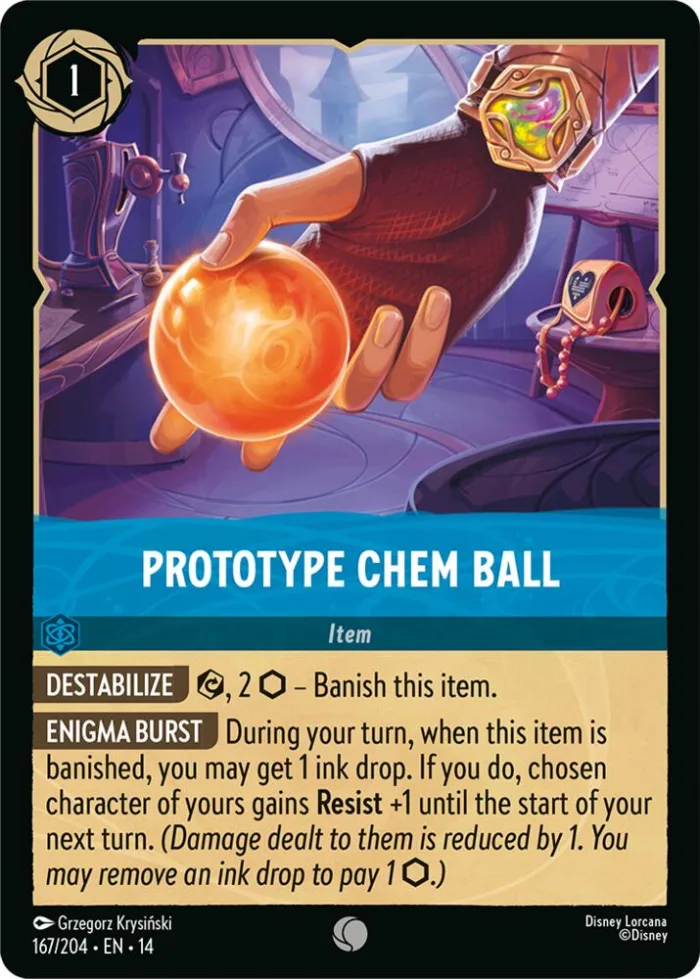 Prototype Chem Ball Hyperia City card