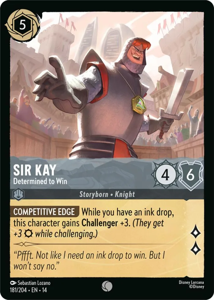 Sir Kay Hyperia City card