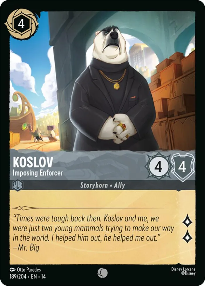Koslov Hyperia City card