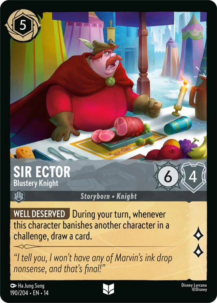 Sir Ector Hyperia City card