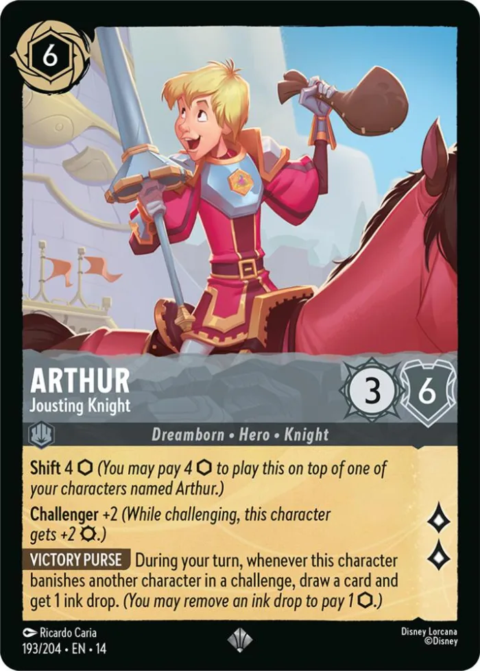 Arthur Hyperia City card