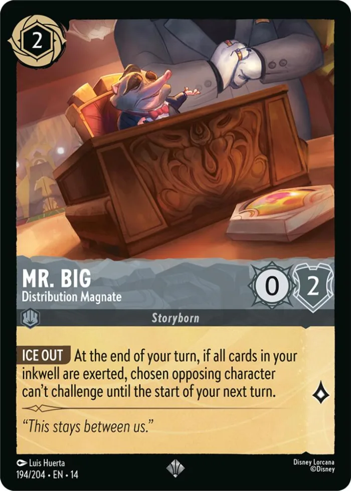 Mr. Big Hyperia City card