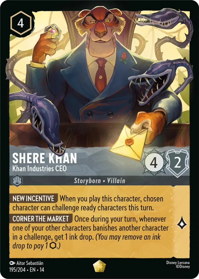 Shere Khan Hyperia City card