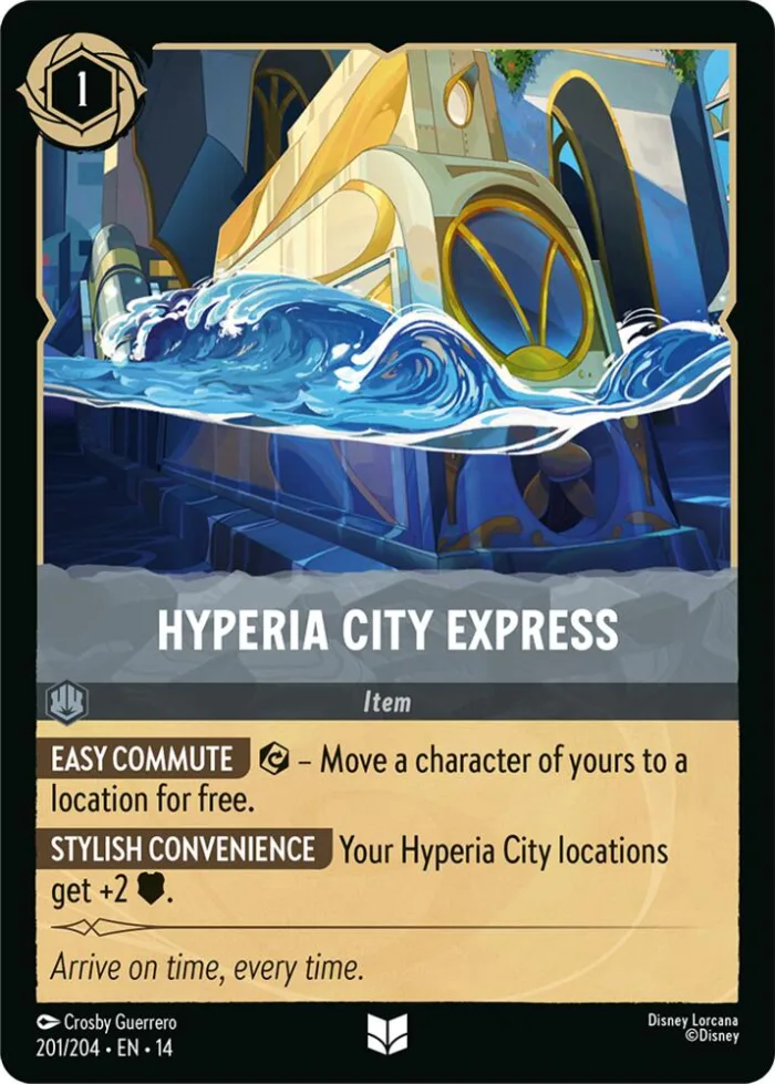 Hyperia City Express Hyperia City card