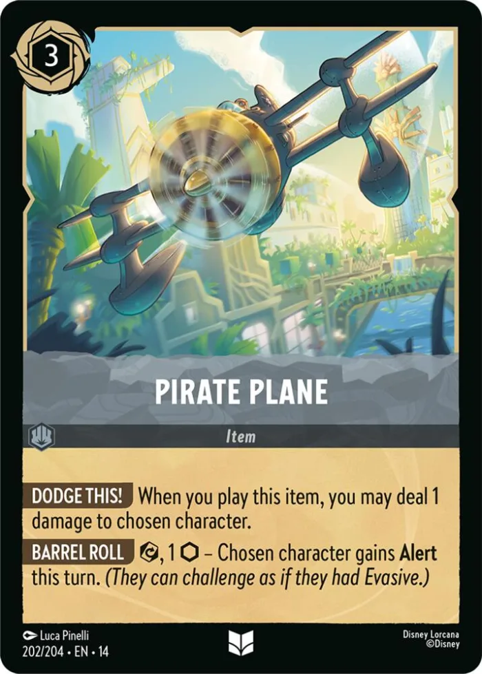 Pirate Plane Hyperia City card