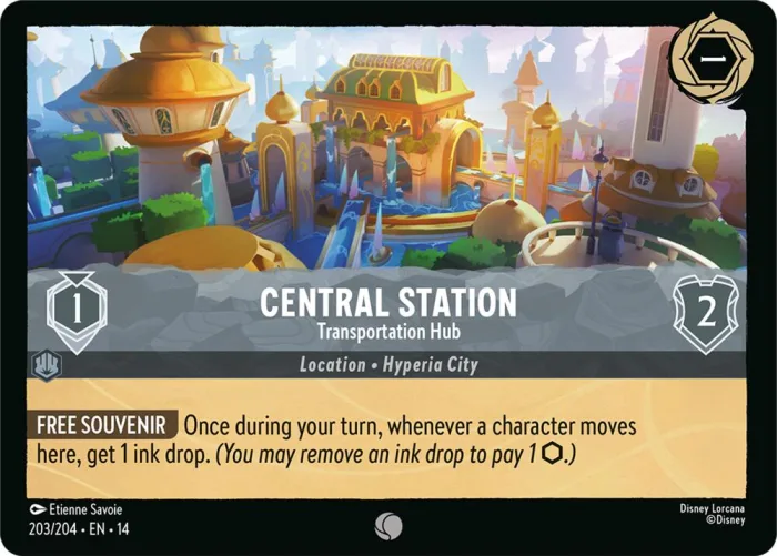Central Station Hyperia City card