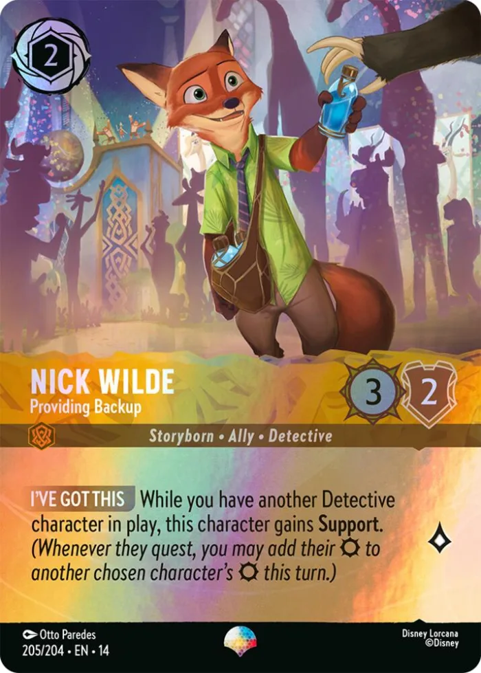 Nick Wilde Hyperia City card