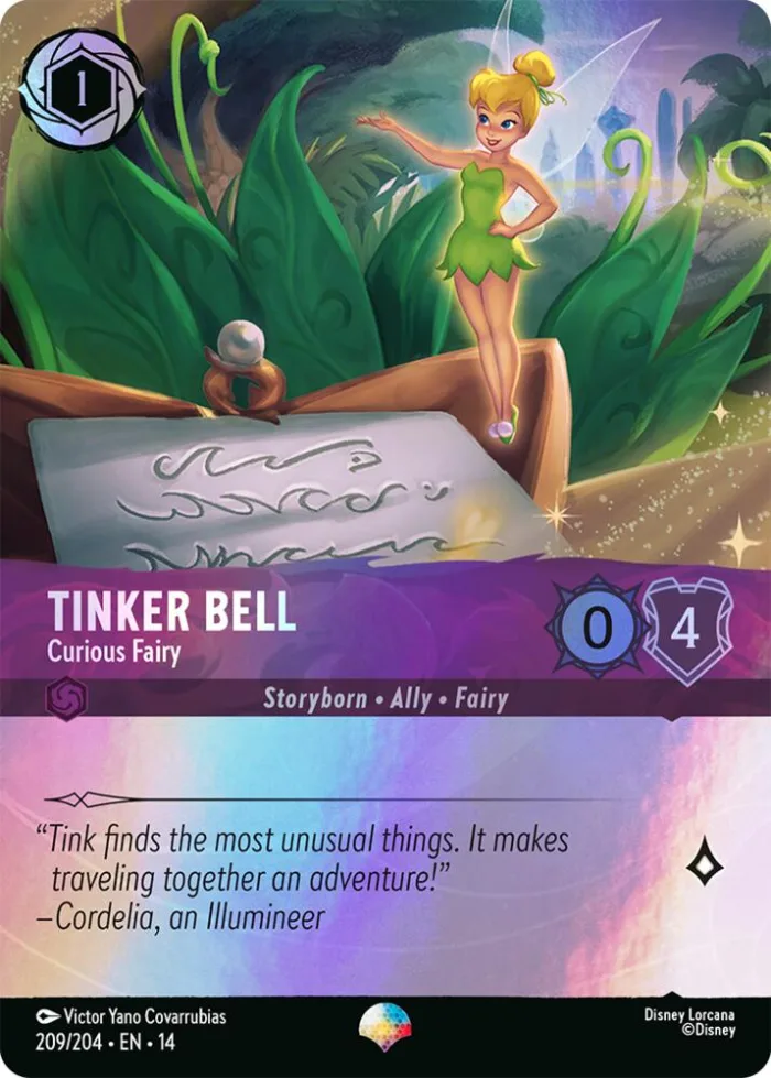 Tinker Bell Hyperia City card