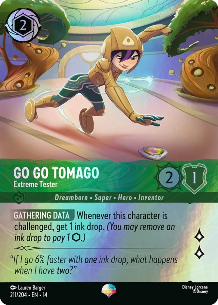 Go Go Tomago Hyperia City card