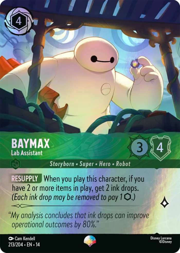Baymax Hyperia City card