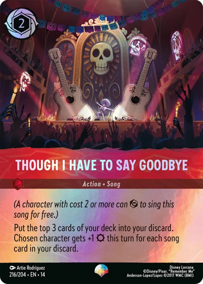Though I Have to Say Goodbye Hyperia City card