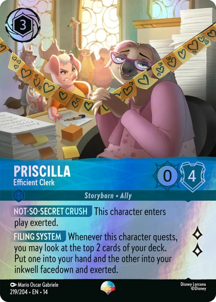Priscilla Hyperia City card
