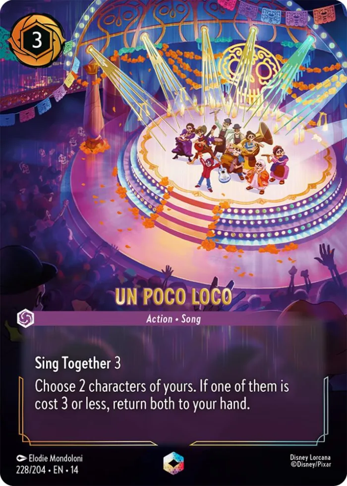 Un Poco Loco Hyperia City card