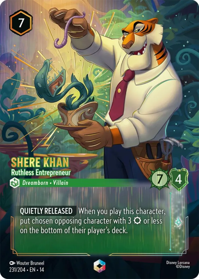 Shere Khan Hyperia City card