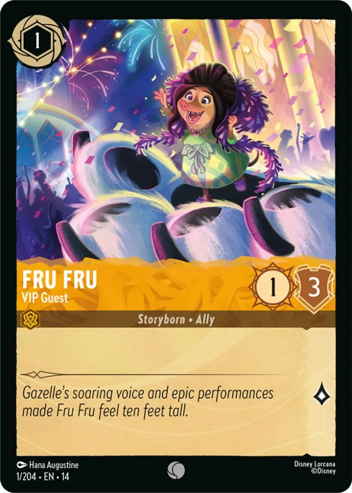 Fru Fru Hyperia City card