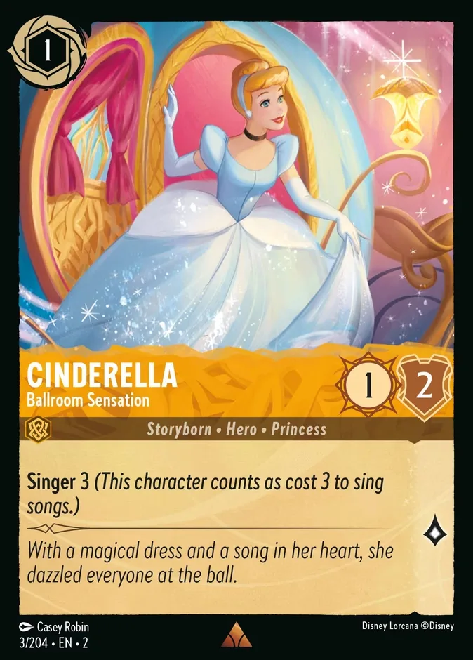 Cinderella #3 Rise of the Floodborn Disney Lorcana card