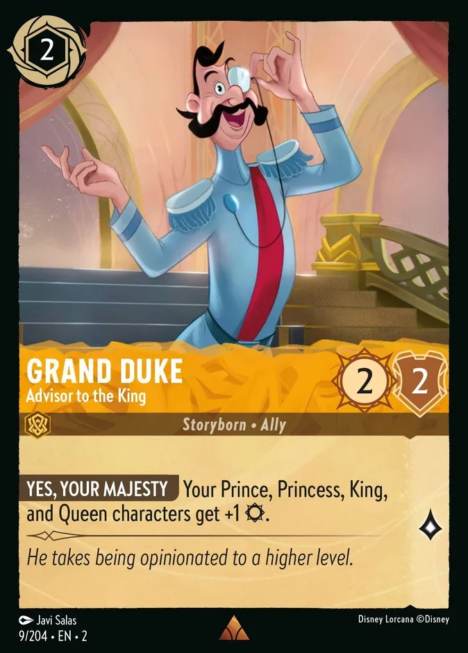 Grand Duke #9 Rise of the Floodborn Disney Lorcana card
