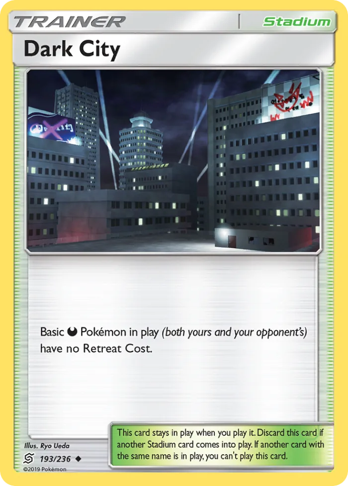 Dark City #193 Unified Minds Pokemon card