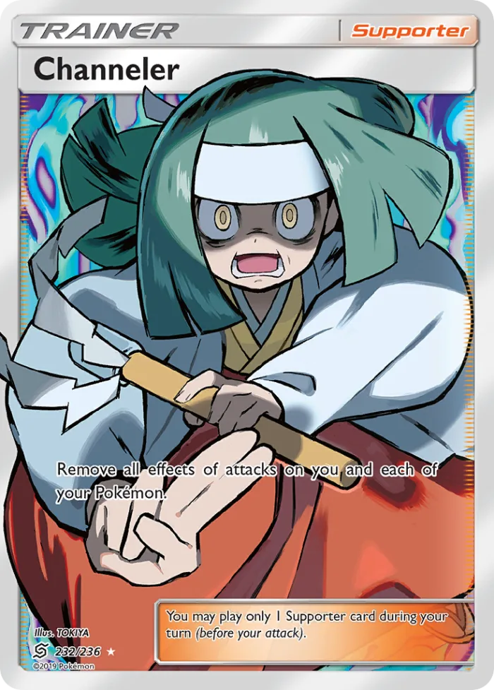 Channeler #232 Unified Minds Pokemon card