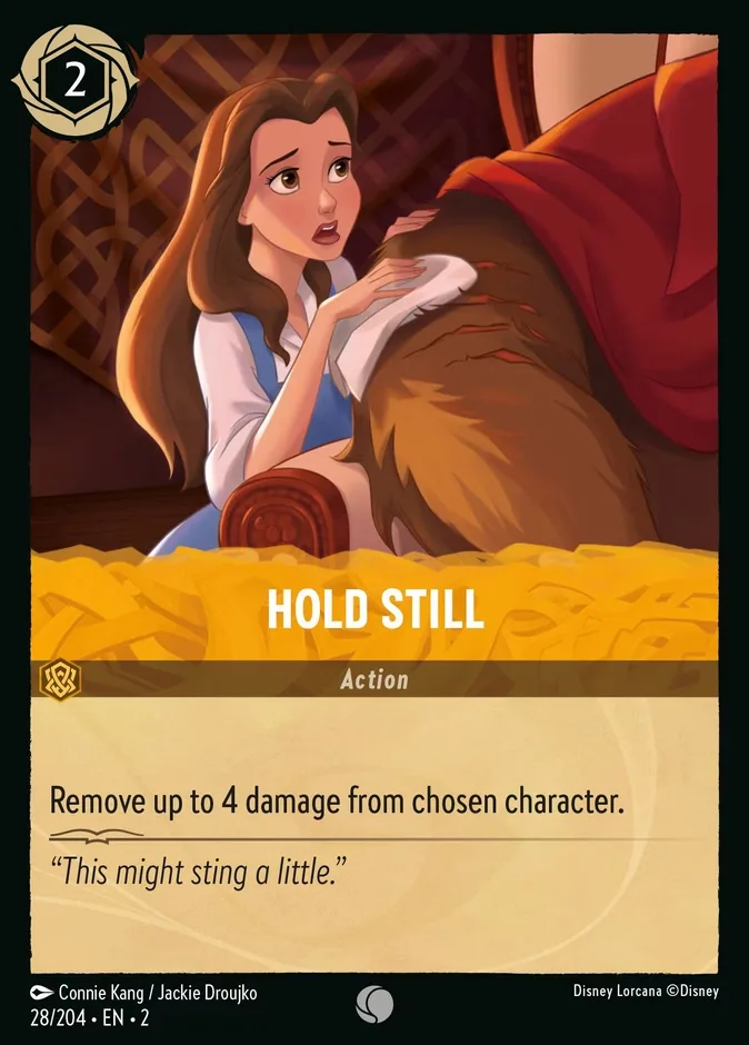 Hold Still #28 Rise of the Floodborn Disney Lorcana card