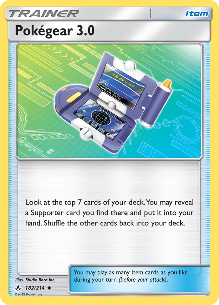 Pokégear 3.0 #182 Unbroken Bonds Pokemon card