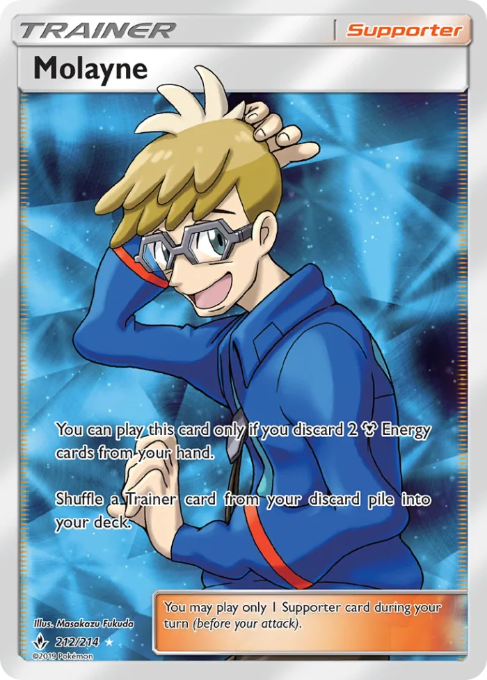 Molayne #212 Unbroken Bonds Pokemon card