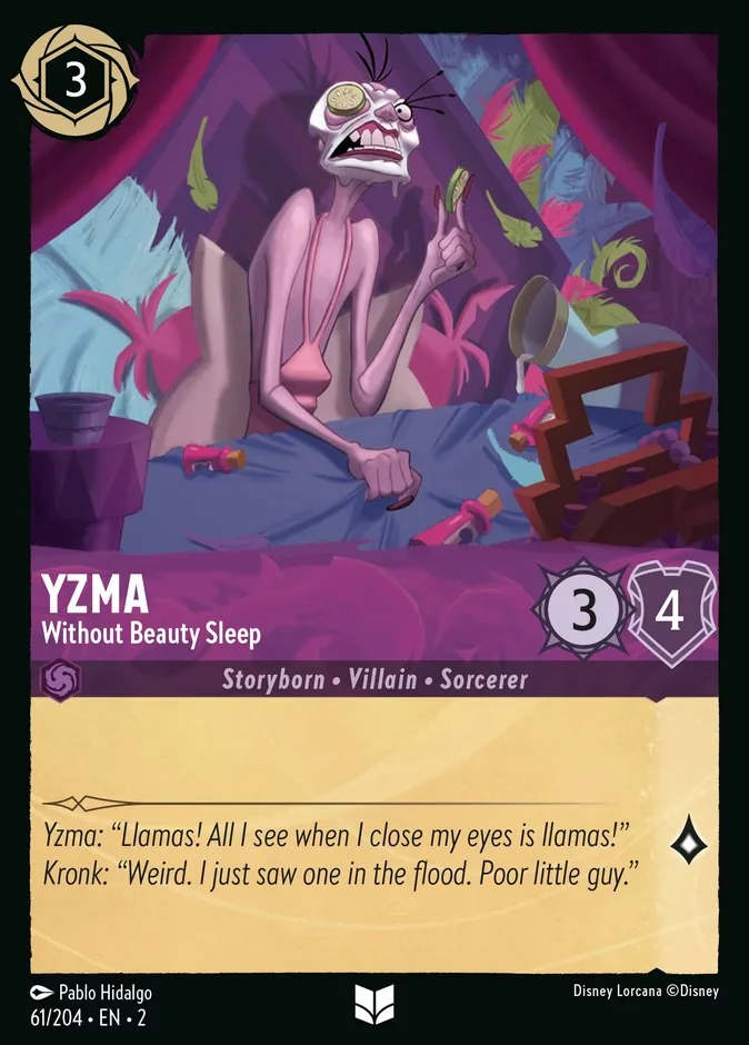 Yzma #61 Rise of the Floodborn Disney Lorcana card