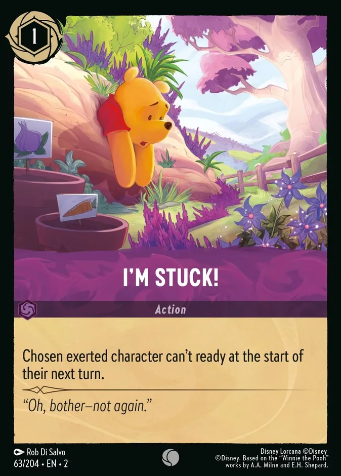 I'm Stuck! #63 Rise of the Floodborn Disney Lorcana card