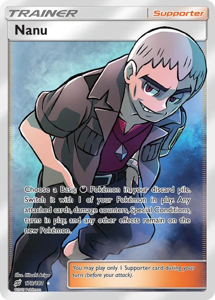 Nanu #179 Team Up Pokemon card