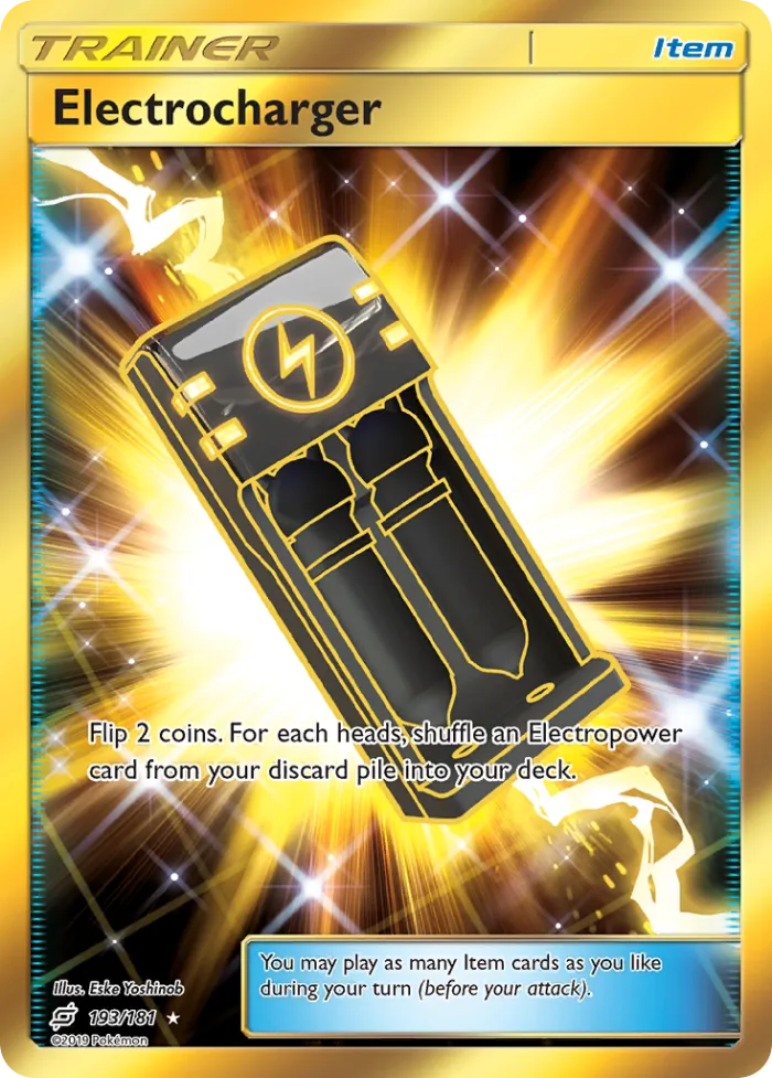 Electrocharger #193 Team Up Pokemon card