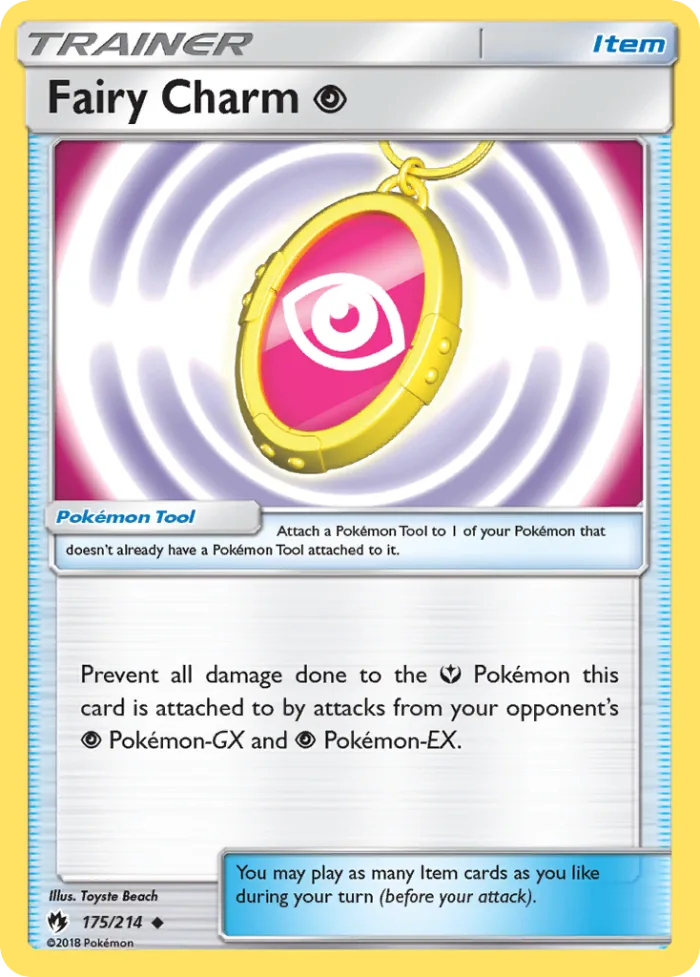 Fairy Charm Psychic #175 Lost Thunder Pokemon card