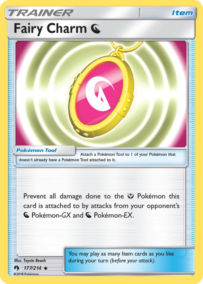 Fairy Charm Dragon #177 Lost Thunder Pokemon card