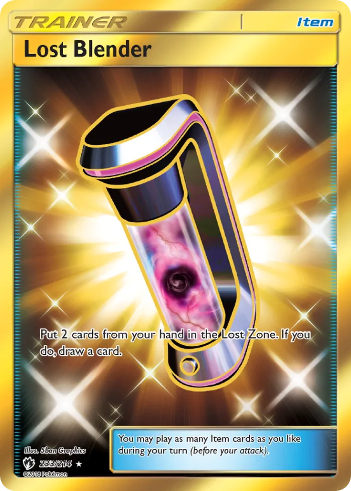 Lost Blender #233 Lost Thunder Pokemon card