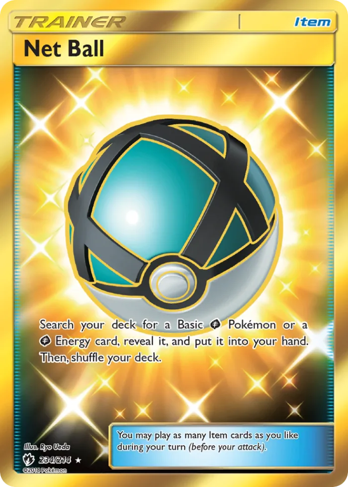 Net Ball #234 Lost Thunder Pokemon card