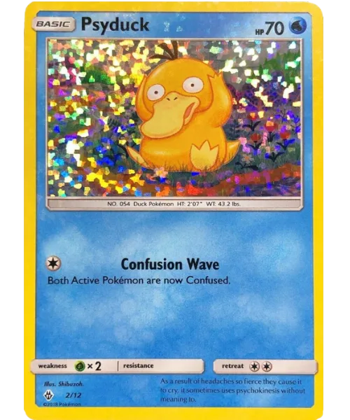 Psyduck #MCD18 2 McDonald's Collection 2018 Pokemon card