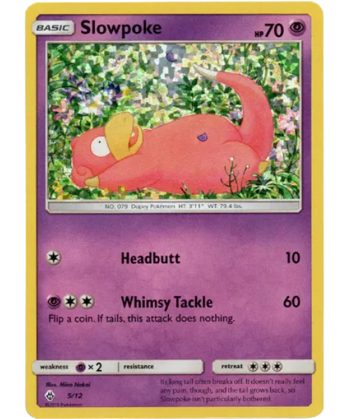 Slowpoke #MCD18 5 McDonald's Collection 2018 Pokemon card