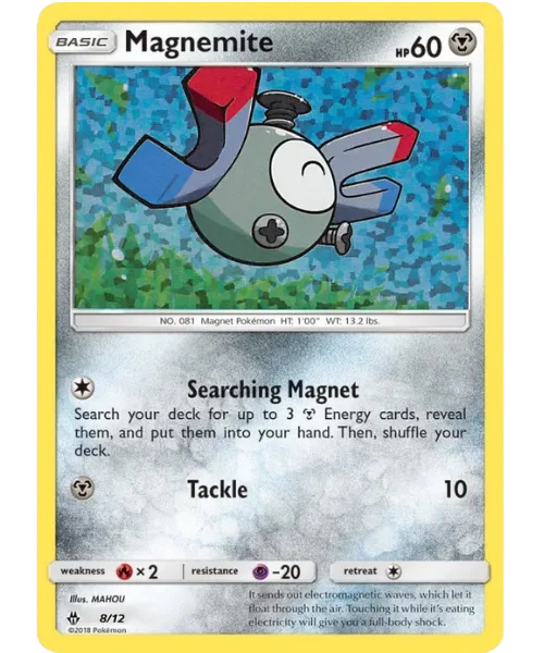 Magnemite #MCD18 8 McDonald's Collection 2018 Pokemon card