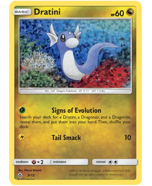Dratini #MCD18 9 McDonald's Collection 2018 Pokemon card