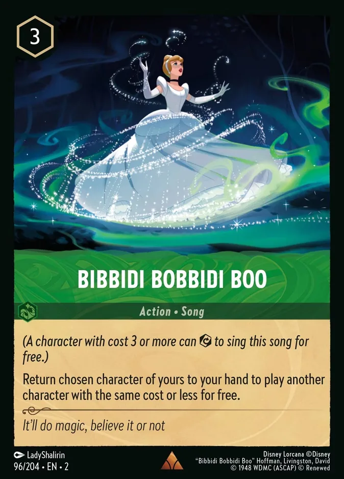 Bibbidi Bobbidi Boo #96 Rise of the Floodborn Disney Lorcana card