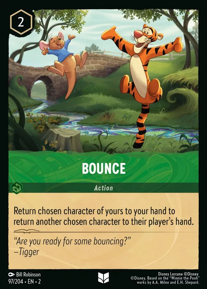 Bounce #97 Rise of the Floodborn Disney Lorcana card