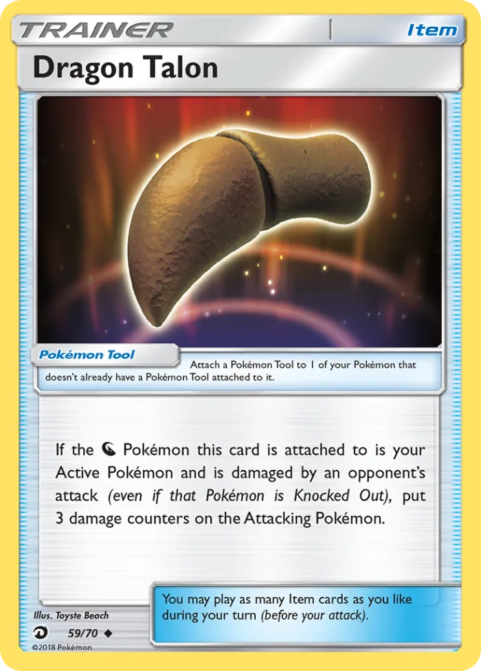 Dragon Talon #59 Dragon Majesty Pokemon card