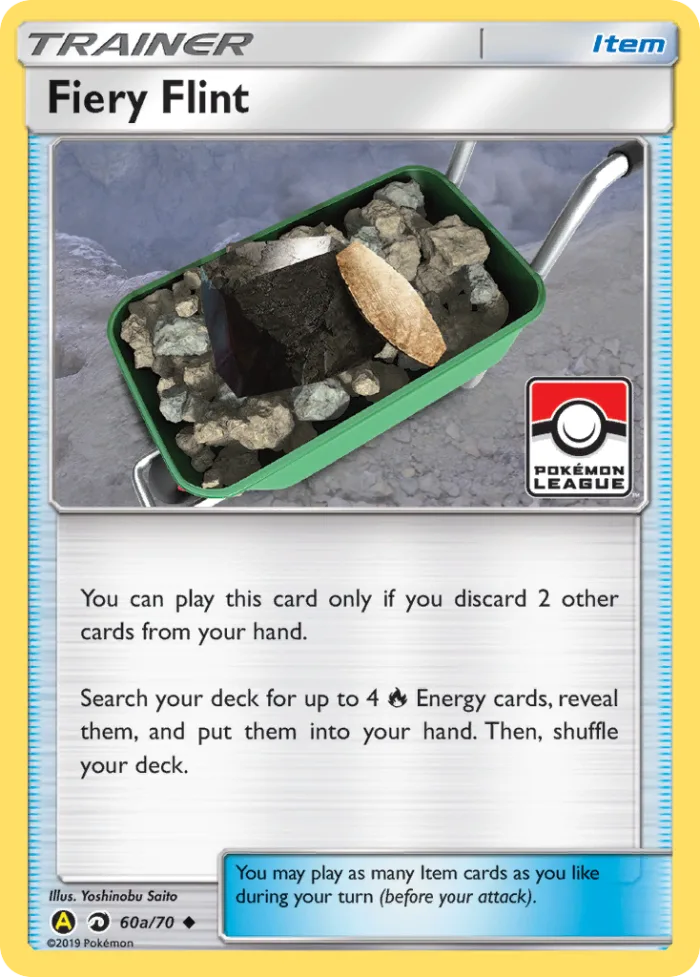 Fiery Flint #60a Dragon Majesty Pokemon card