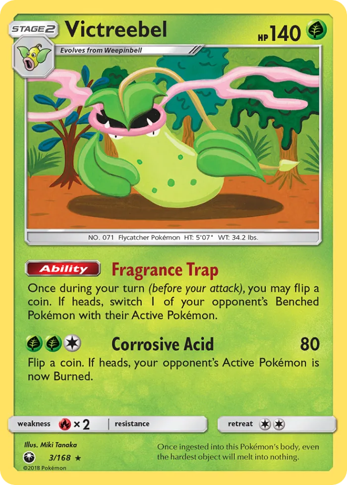 Victreebel #3 Celestial Storm Pokemon card